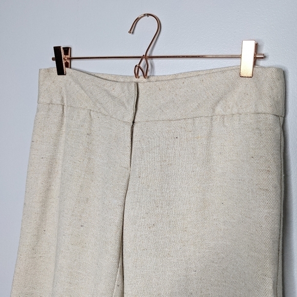 ✨3/$15 Plumeria cream wool blend shorts 9 - Picture 2 of 8